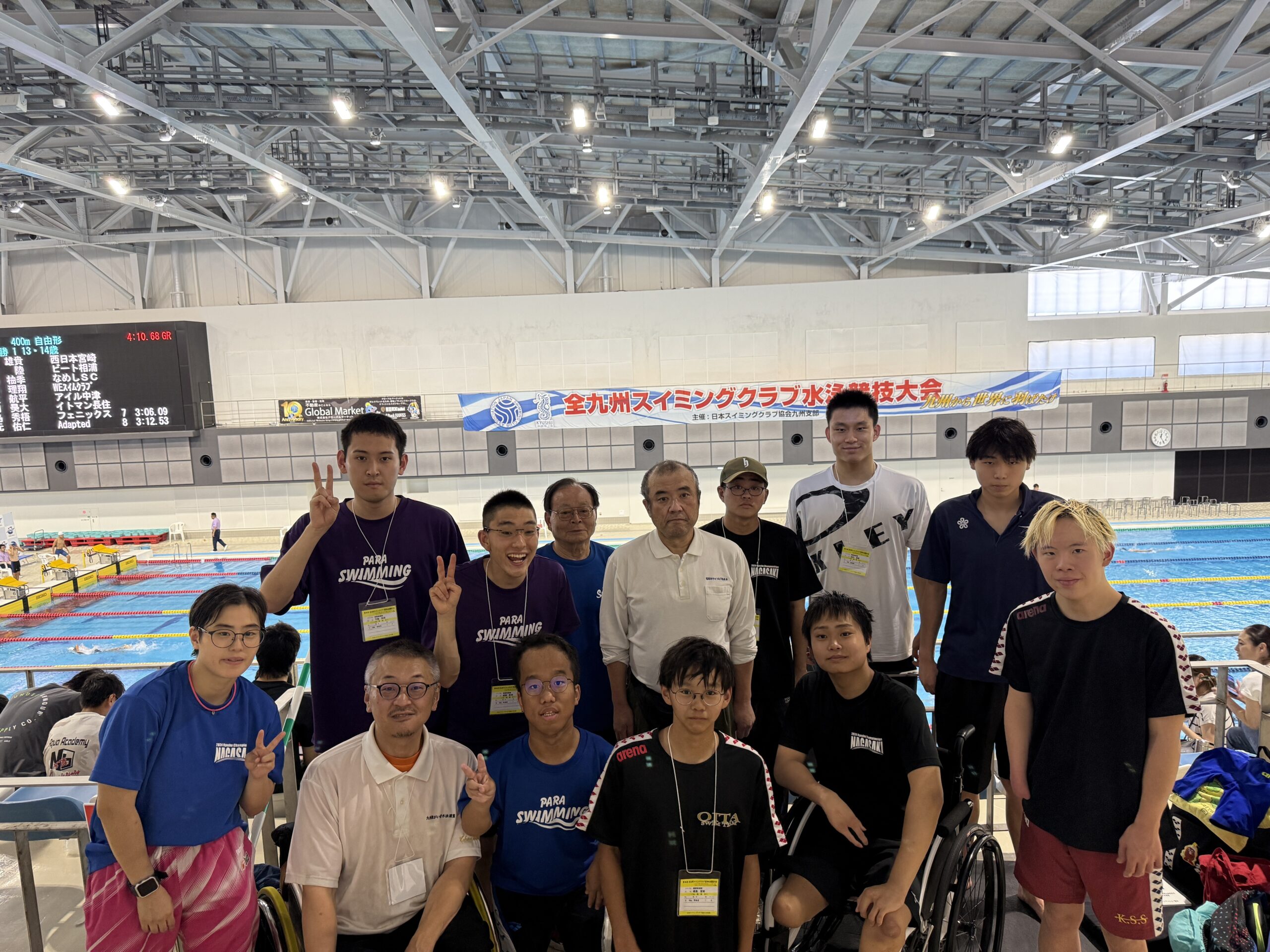 第４８回全九州スイミングクラブ夏季水泳競技大会 結果のご報告